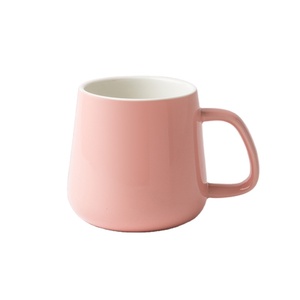 高登畅销产品<span class=keywords><strong>2025</strong></span>咖啡杯美学13oz简约陶瓷杯粉色