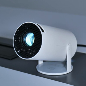 Di alta qualità H713 Chip Mini HY300 Pro Proyector a tiro corto 4K Home Theater Lcd Android Smart portatile Video HY300Pro proiettore - Product Image 1
