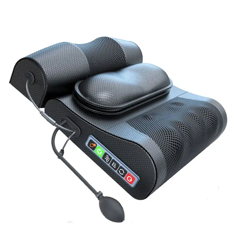 2024 New Arrival High Quality Home Car Shiatsu Pillow Massager Portable Body Targeting Back Neck Relief Wholesale