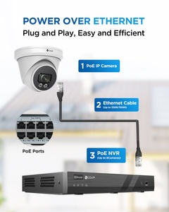 5MP HD Outdoor IP67 <strong>2</strong>.8mm Wide Angle Smart AI Person Vehicle Detection IR Night Vision PoE Security <strong>IP</strong> <strong>Camera</strong> with Audio - Product Image 3