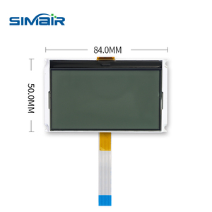 Lcd12864 LCD-Anzeige modul COG-Verpackung LCD 12864 Dot Array Industrie bildschirm Grauweißer Bildschirm 8P - Product Image 3