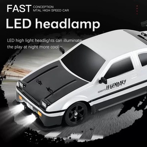 รถแข่งดริฟท์1:16 RC 2.4G HSP รถควบคุมระยะไกล4WD รถแข่ง18กม./ชม. พร้อมสเปรย์เปลี่ยนยางและสิ่งกีดขวาง - Product Image 5