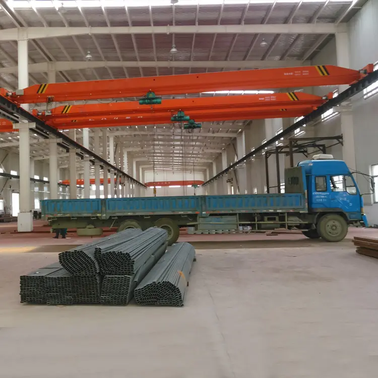 Factory Easy Operation 15 ton Single Girder Electric Hoist Bridge Crane