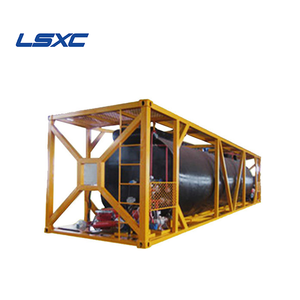China Manufacturer 20ft Liquid Transport Portable <strong>Asphalt</strong>/Bitumen Iso Tank Container