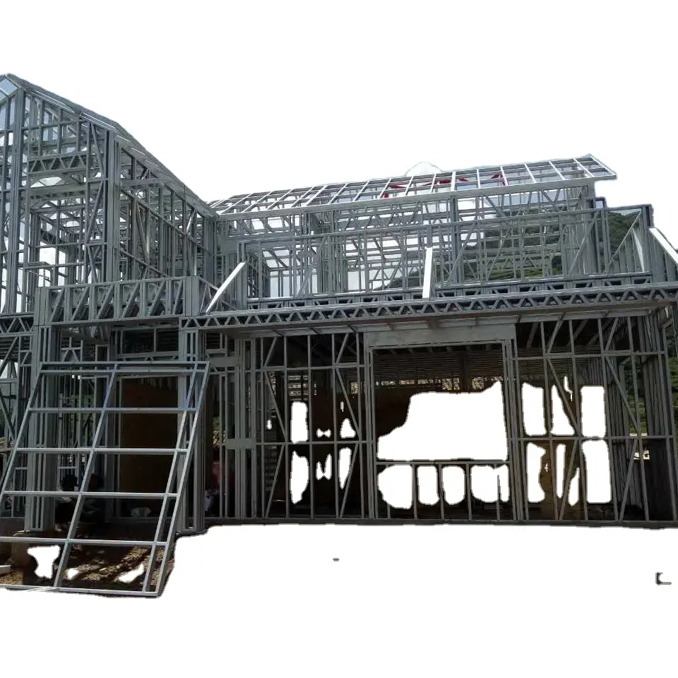 Structure en acier personnalisée Hangar Company Structure en métal en acier Bâtiment d'entrepôt en Chine