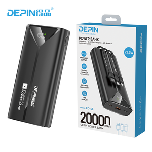 Latest Model 22.5W Type <strong>C</strong> <strong>Output</strong> <strong>Input</strong> Super Fast Charging 10000Mah 20000Mah 30000 Mah Power Bank for Phones Mobile Android - Product Image 6