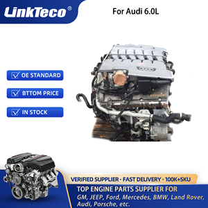 Linkteco <strong>Engine</strong> Long Cylinder Block Assembly for Audi <strong>6.0L</strong> V12 A8 D3 4E 2004 W12 Quattro BHT 450 hp Displacement GT <strong>6.0L</strong> 6.3L R8 - Product Image 2