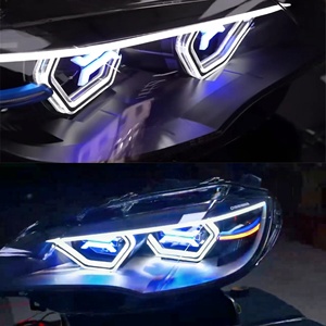 2009-2013 BMW X5 X6 E70 E71 için modifiye OSS far LED far RGB X işık özel farlar ile iki renkli anahtarlama DRL - Product Image 6