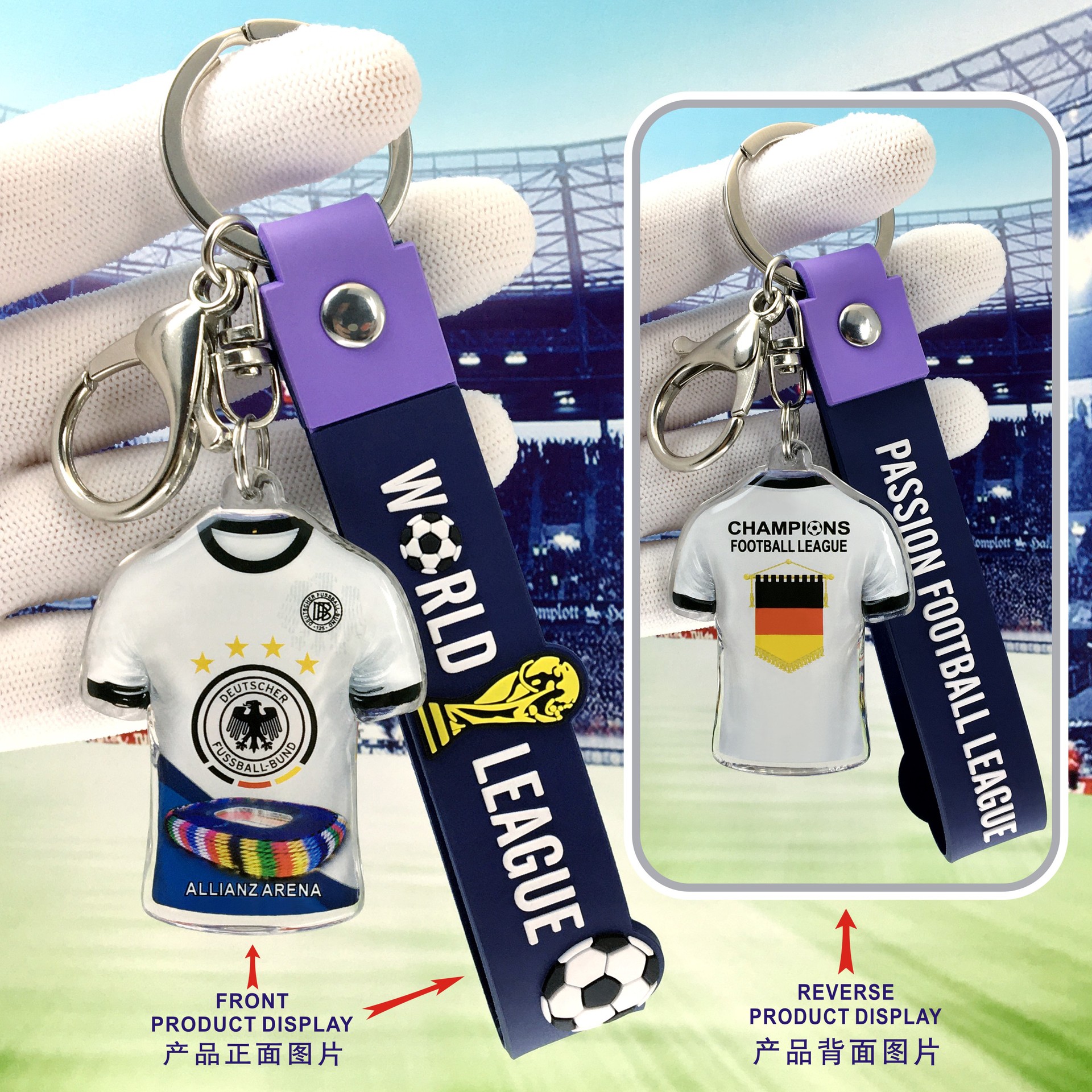 2025 German team Allianz Arena A1+ World Cup wristband