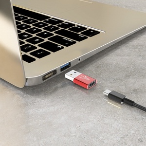 OTG 3.1 Adapter New <strong>USB</strong> Male <strong>to</strong> Type-C Female Converter Aluminum Alloy C Port Charging Adapter for Laptop PC DC AC Output - Product Image 4