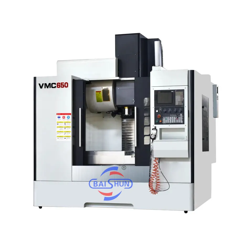 Precio bajo 3 ejes VMC650 VMC850 Centro de mecanizado CNC de procesamiento de metales Centro de mecanizado de fresado vertical automático