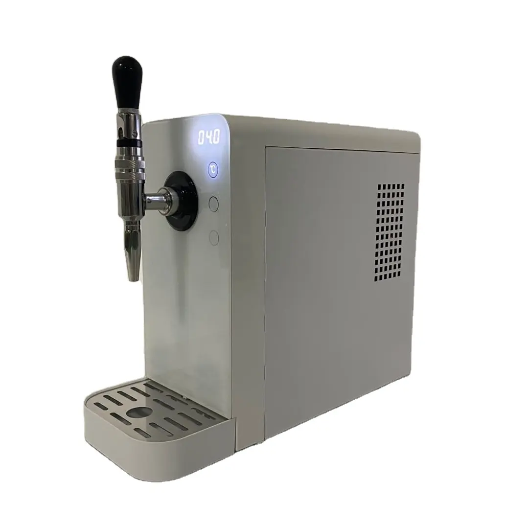 Dispensador de agua con gas, máquina comercial para hacer agua de soda