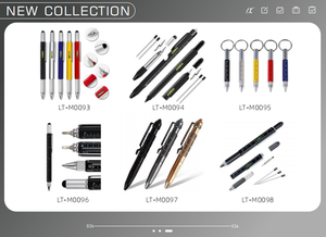 手写笔软触摸多功能笔可定制笔6合一工具金属笔带盒 - Product Image 6