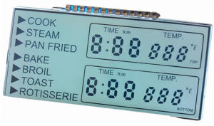 Werkseitiges monochromes LCD-Modul Benutzer definierte 7-Segment-LCD-Anzeige mit tn htn stn fstn va-Bildschirm - Product Image 6