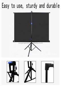 2024 Hight Quality <strong>Projector</strong> <strong>Screen</strong> With Stand PVC Projection <strong>Screen</strong> 4K HD 100'' 4:3/16: 9 Movie Curved <strong>Projector</strong> <strong>Screen</strong> - Product Image 4