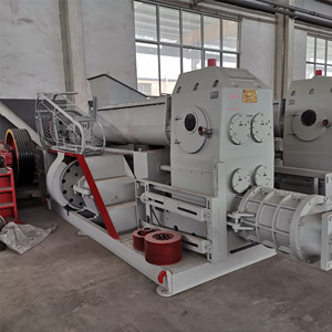 用粉煤灰原料制造的建筑行业专业全自动粘土砖真空挤出机-工厂生产 - Product Image 2