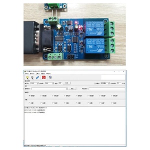 Taidacent 7-24V Power Supply <strong>Modbus</strong> RTU Relais 2 Channel RS232 Serial <strong>Relay</strong> <strong>Module</strong> RS232/TTL UART 2 Input <strong>Modbus</strong> Smart <strong>Relay</strong> - Product Image 6