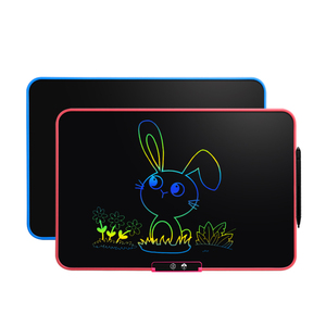 แท็บเล็ต LCD ดิจิทัลหลากสีสำหรับเขียน,แผ่นวาดภาพเล่นเขียนลายมือกราฟฟิคขนาดใหญ่15 18 20นิ้วพร้อมใบรับรอง CPC - Product Image 2