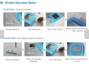 Lâm sàng phân tích cụ getein1100 immunofluorescence định lượng Analyzer - Product Image 4