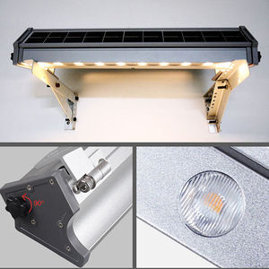 商用ソーラービルボードライト防水<span class=keywords><strong>LED</strong></span>フラッドライト金属アルミニウムソーラーパネルライトシステム屋外サイネージディスプレイ用