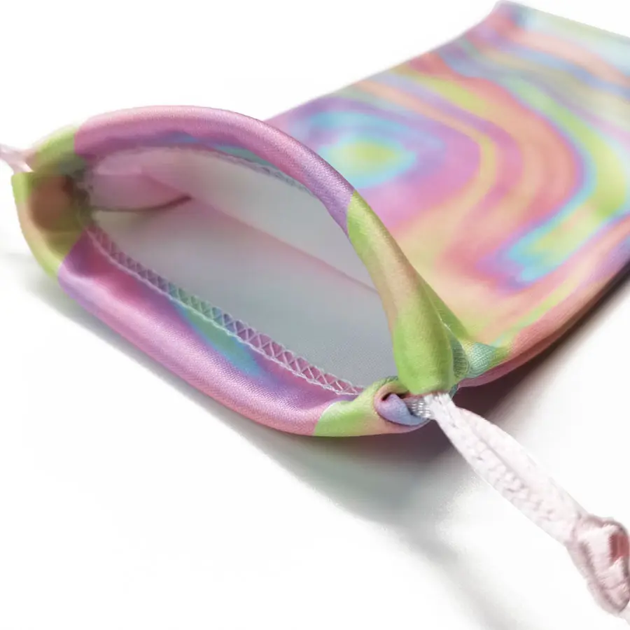 210gsm Microfiber चश्मा धूप का चश्मा मामले नरम धूप का चश्मा बैग