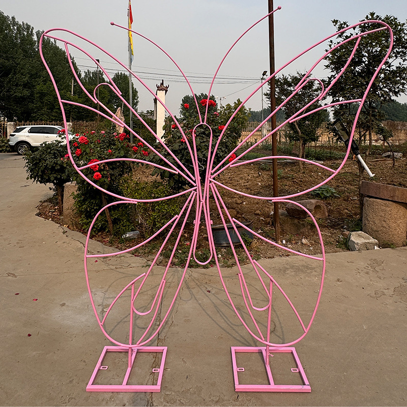 Estantería mariposa 1,5 m Rosa tipo B