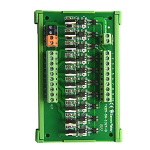 Salida de transistor de 10 canales, módulo de relé general, protección de circuito, placa de control de microcontrolador de amplificación PLC - Product Image 3