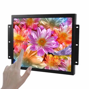 Monitor de pantalla táctil Pantalla de 17 pulgadas Monitor de pantalla táctil Alto brillo 1000Nits Monitor LCD opcional de 17 pulgadas con entrada de 12V CC - Product Image 1