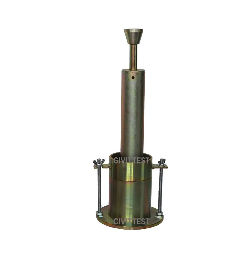 Ingeniería civil ASTM Standard 4,5 kg suelo Proctor modificado Prueba de molde y apisonador