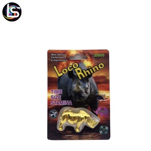 Pilules Masculines D'amélioration De rhinocéros Carte D'emballage avec 3d Effet pour les Fournisseurs De La Chine - Product Image 3