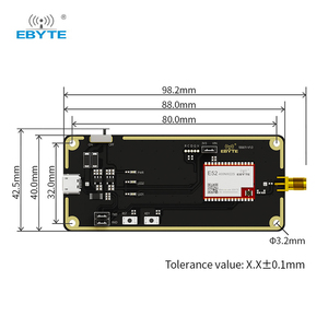 Ebyte 433.125 LoRa MESH red MHz espectro ensanchado Puerto serie inalámbrico UART Red de autoenrutamiento Suite de prueba - Product Image 3