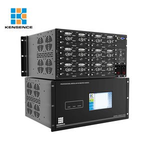 Conmutación perfecta 8X8 Matriz de mezcla de audio y vídeo HD Entrada y salida de audio Una tarjeta Dos señales, configuración