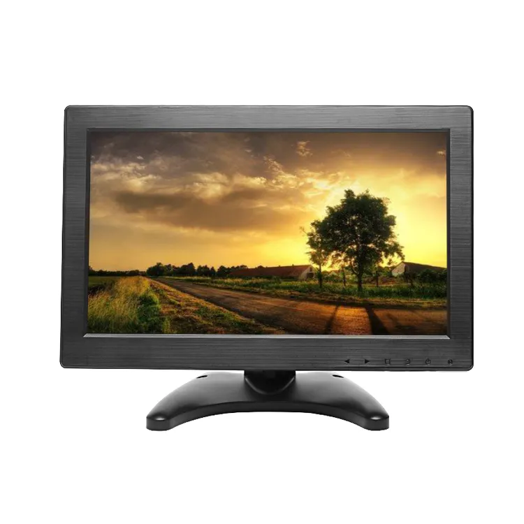 Monitor lcd de alto brilho widescreen, 12 polegadas, 1920*1080, hd/bnc/av/usb/vga