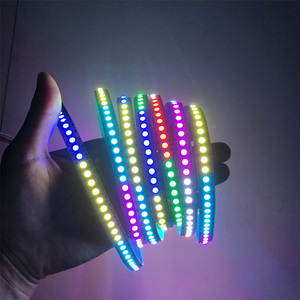 Adressierbare DMX 2812B 30Leds 60leds 144leds DC5V USB-LED-Gewinde bohrer Wasserdichte Pixel Digital WS2812B Smart-LED-Streifen leuchten - Product Image 3