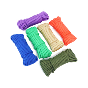 Colorido forma redonda alta tenacidad bajo precio Rojo 2mm de ancho en Stock Cordón de hilo de dibujo de nailon para joyería - Product Image 5