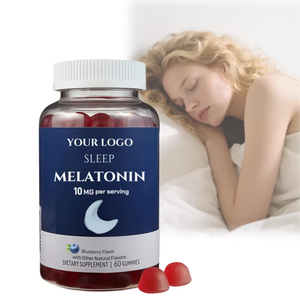 Vegan Liposomal Naturemadeバルクサプリメント3mg 5mg10mgマグネシウムL-テアニンAshwagandaメラトニングミ睡眠用 - Product Image 1