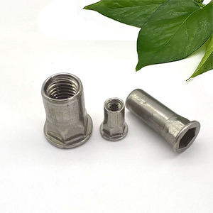 Customized Durable M2 <strong>M4</strong> M6 Stainless Steel 304 Semi-hexagon <strong>Rivet</strong> <strong>Nuts</strong> Anti-Corrosion Flat Head Riveted <strong>Nuts</strong>