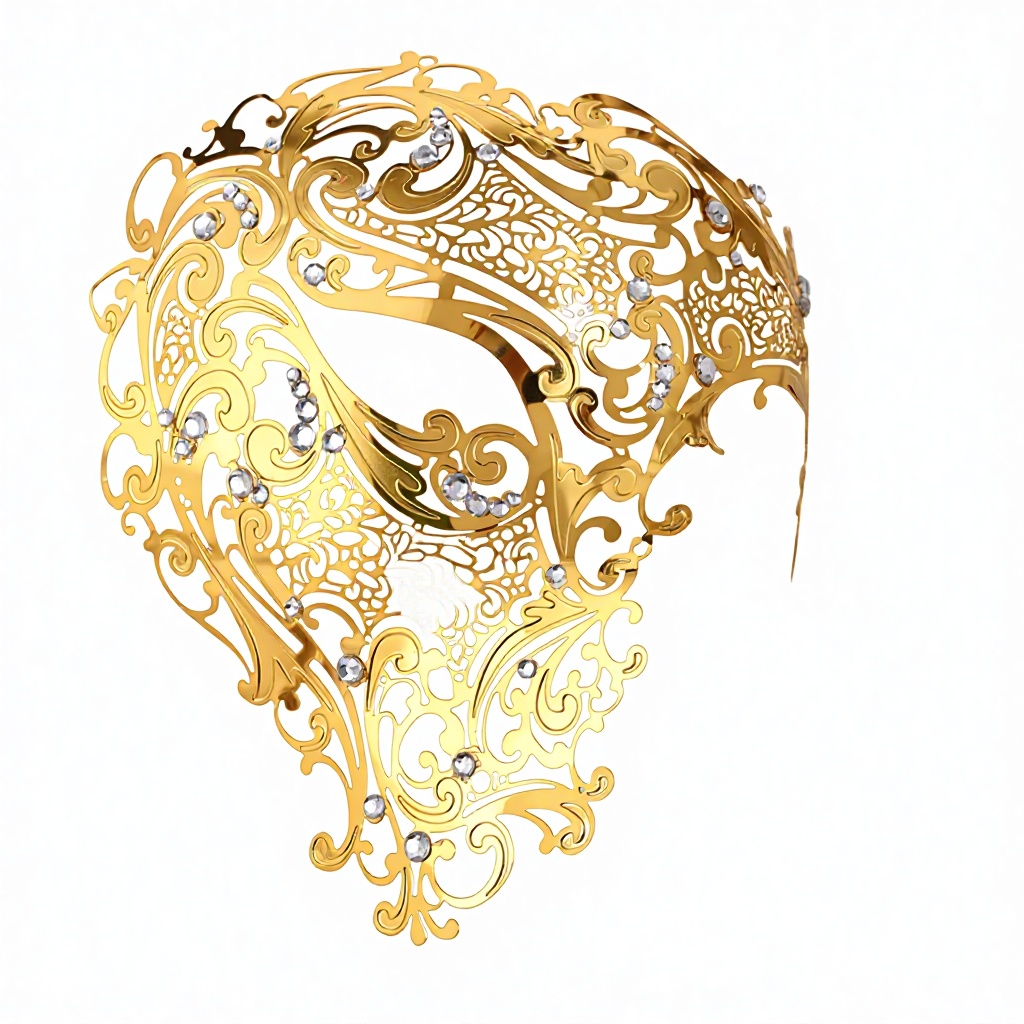 Big cyclops-electroplated gold