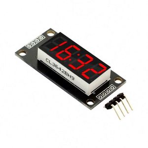 0,36 "Zoll LED-Digital anzeige modul 4-stelliges 7-Segment-Zeituhr Display Tube Driver Board I/O 5-Farben-DIY-Kit für Ardui - Product Image 4