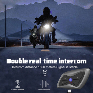 Sistema de intercomunicación bidireccional tipo C Full Duplex inalámbrico para cascos de motocicleta Auriculares con alta calidad de sonido