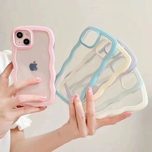 2025 dalga şekli bulut 2 In 1 kılıfları iPhone 16 için özel kapak için Ins telefon kılıfı özelleştirmek iPhone 16 için Pro max - Product Image 6