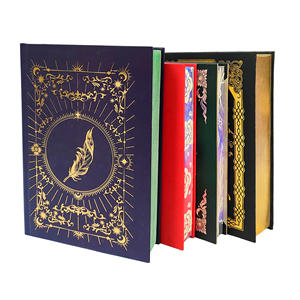 Services d'impression de livre à guichet unique personnalisés en usine Livre photo à couverture rigide imprimé de livre à bords pulvérisés de haute qualité avec bords dorés - Product Image 1