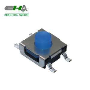 CHA CTSW-6 6*6mm kare dik açı 4 Pin terminali su geçirmez Tact anahtarı ile silikon kapak - Product Image 5