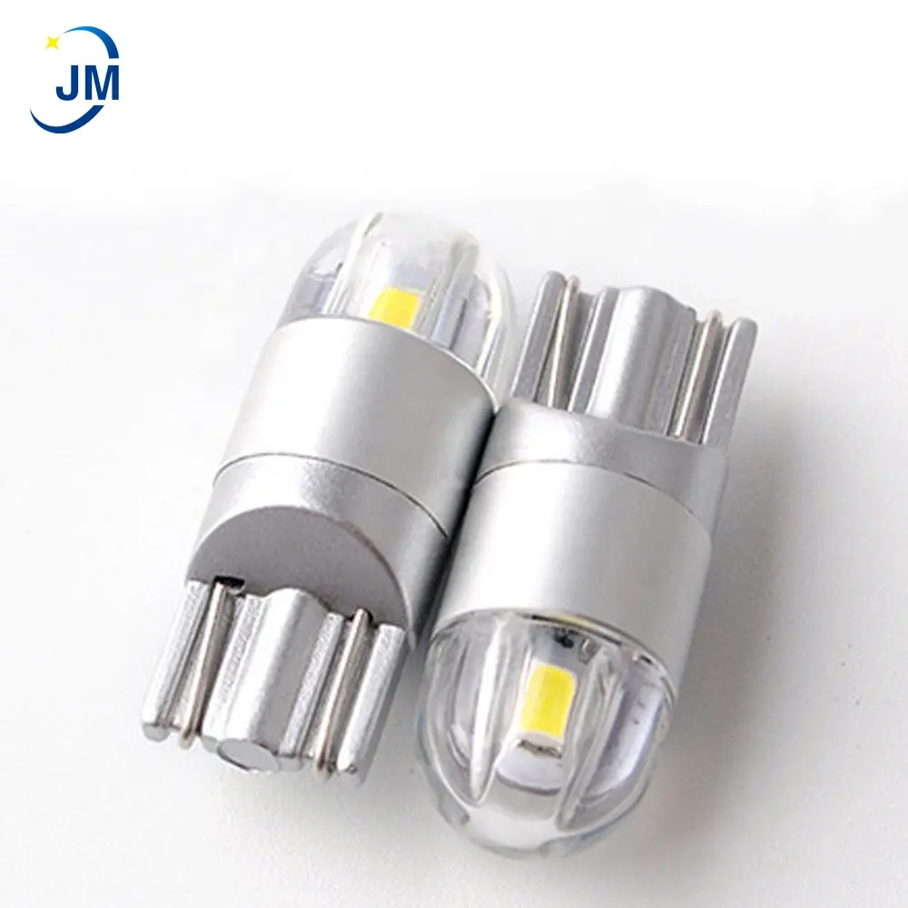 JM 자동차 자동차 액세서리 T10 화이트 led 전구 W5W led luz para 자동 자동차 12v led T10 LED 자동차 라이트 2 SMD 3030 램프