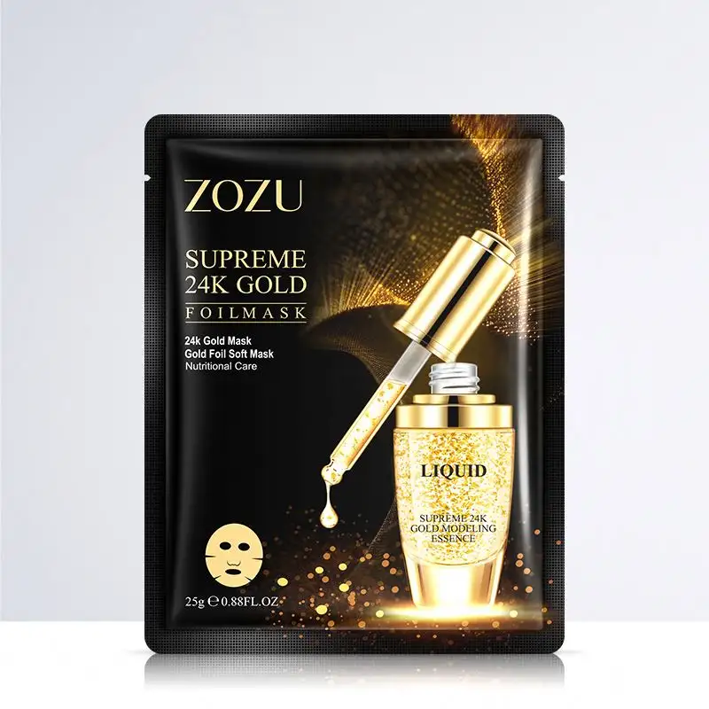 OEM ODM 24 Karat reines Gold schälen Schönheits kosmetik Großhandel Hersteller Hautpflege koreanische Gesichts maske