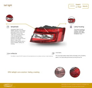 <strong>LED</strong> Tail Lights Automotive Vehicle Custom OEM Tail Lights 4G5945096A for Audi A6 C7 <strong>Avant</strong> 4G5 4GD 4G2 4GC - Product Image 2