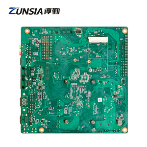 Zunsia Latest In-tel Elkhart Lake J6412 Fanless Industrial Mainboard X86 Linux <strong>Computer</strong> PC Mini ITX Motherboard with LVDS