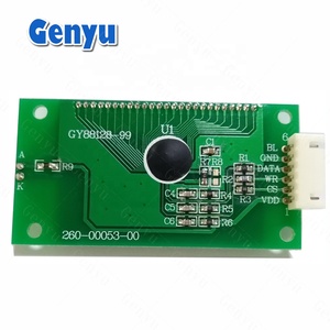 4 digit Customized Monochrome Display Module UPS Power Screen 7 Segment LCD Display - Product Image 3