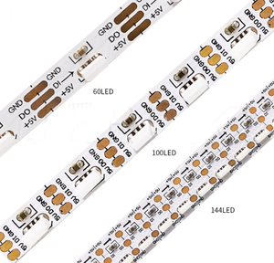 Sk6812 Smd 4020 colore dei sogni striscia LED 5V DC lato emissione RGB indirizzabile Controller bianco caldo certificata RoHS decorazione paesaggio - Product Image 3