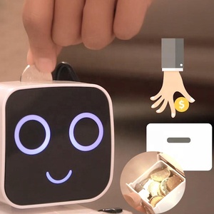 Robot de control remoto educativo inteligente, juguete interactivo con luz LED musical, con Banco de monedas incorporado - Product Image 5